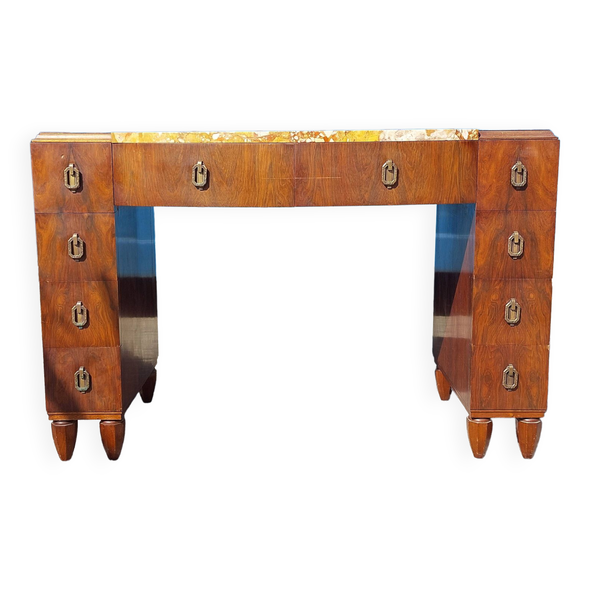 Lady's Vanity Desk Art Deco Dressing Table Speich Frères - 1930s