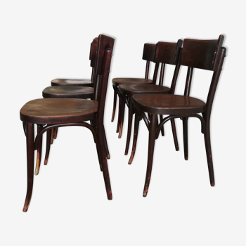 6 Baumann bistro chairs