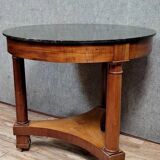 Empire period mahogany pedestal table circa 1800-1810 (b)