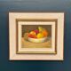 Oil On Panel – “Still Life With Fruit” By Hilding Bernhard Högberg