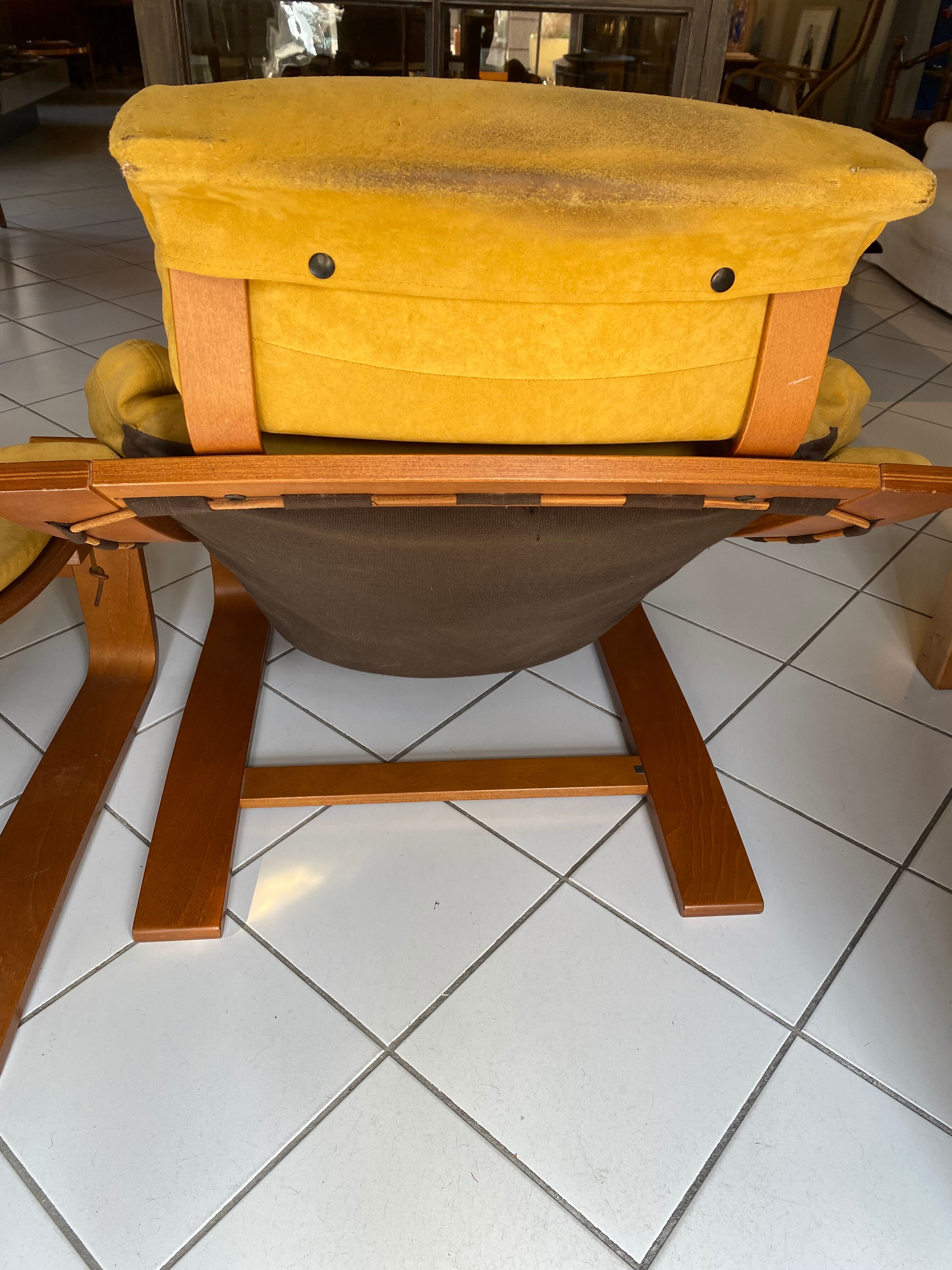 Pair of armchairs Nelo Mobele, Åke Fribytter