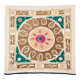Vintage hand-embroidered tablecloth 142x146 cm