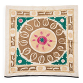 Vintage hand-embroidered tablecloth 142x146 cm