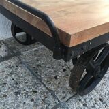 Table basse industrielle