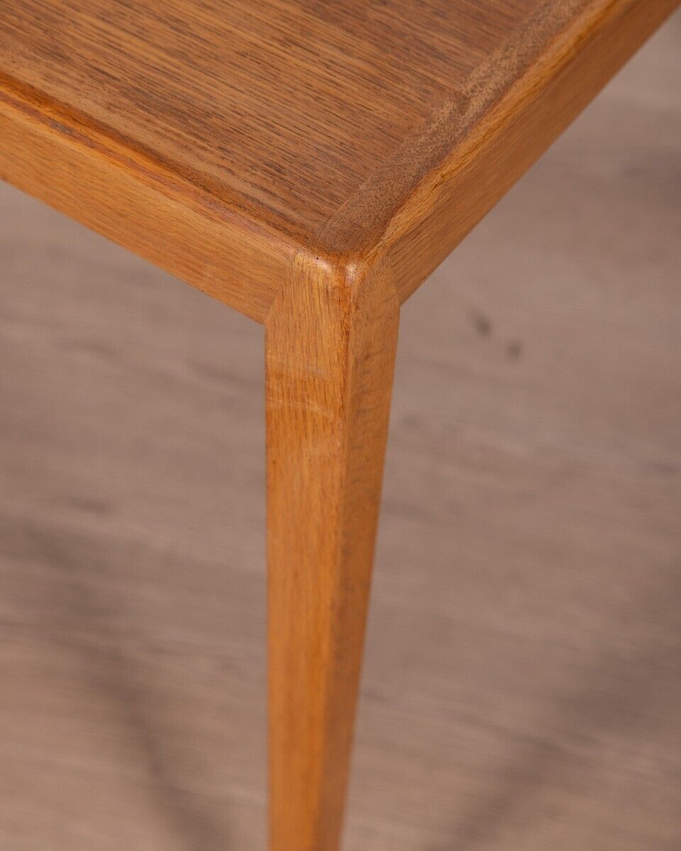 1960s vintage teak wood coffee table danish design
