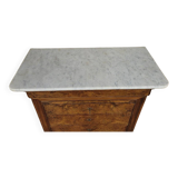 Petite commode époque Louis Philippe en noyer