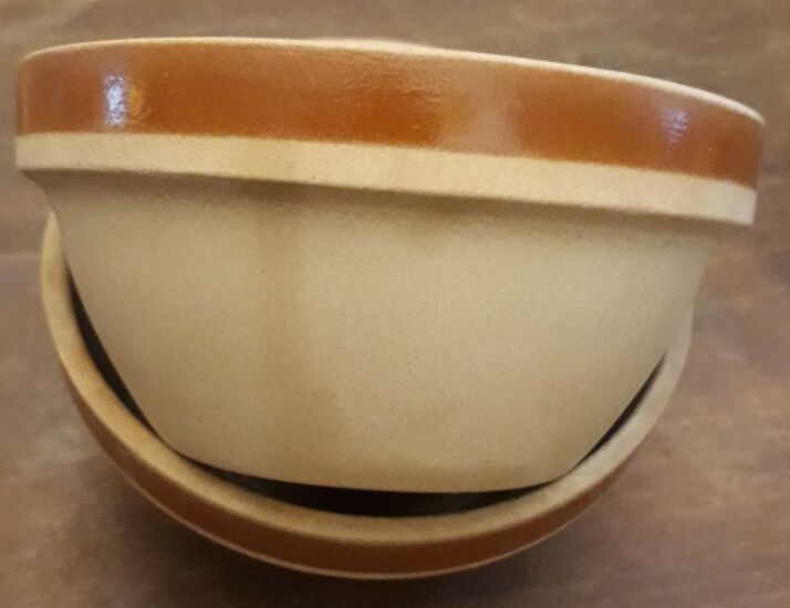 Set of 4 stoneware ramekins Gien, 80s