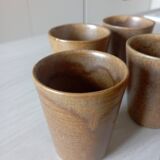Stoneware glasses