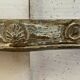 Facade of regency chimney in oak patinated 18th century chimney