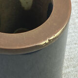 Damascus brass candlestick by Dal Furlo