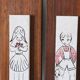 Ceramic wall paintings, vintage, vintage wall decoration