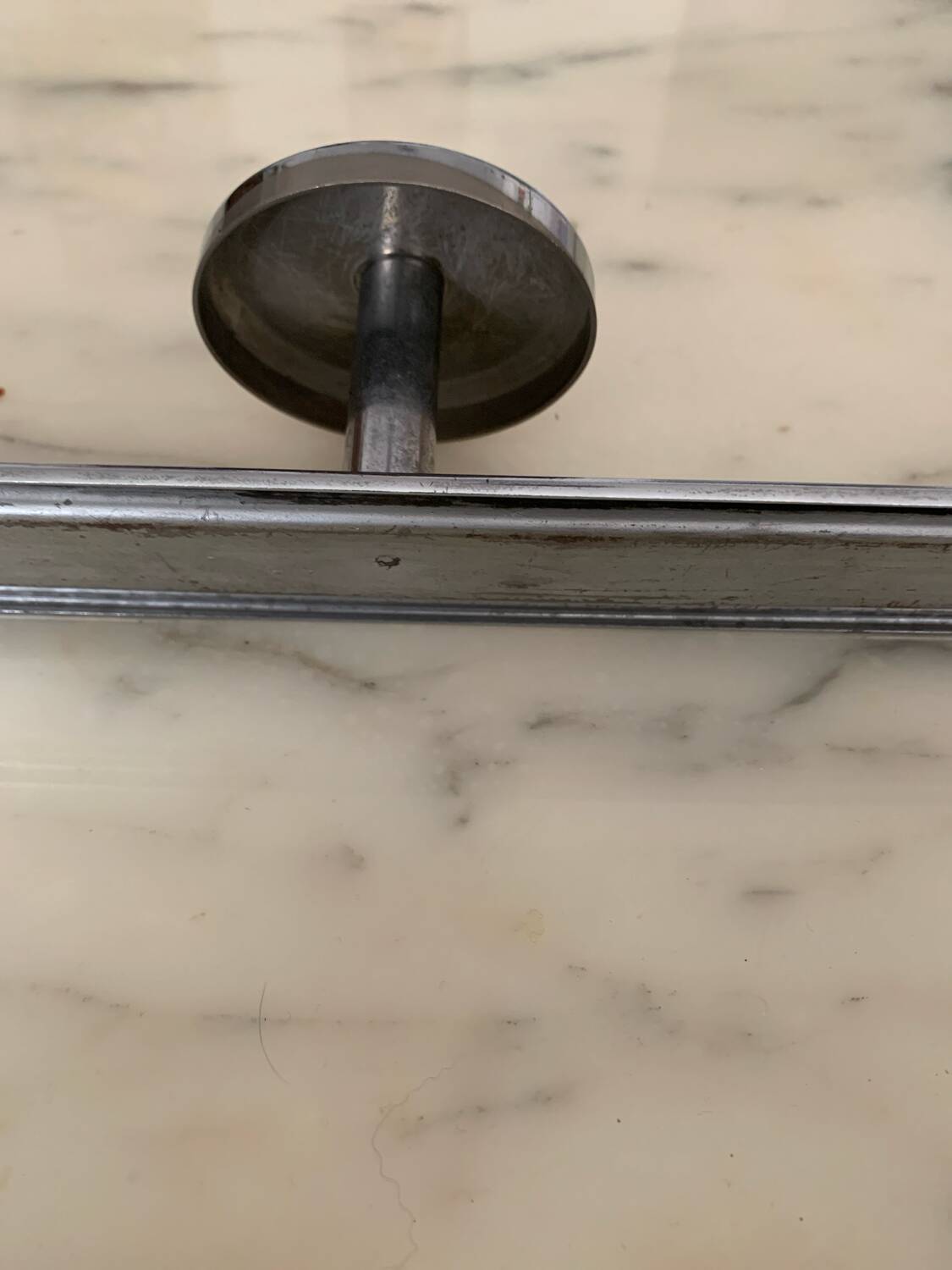 Stainless steel coat rack and towel rack