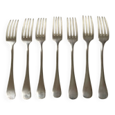 Silver-plated forks
