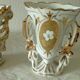 Wedding vases in Paris porcelain late 19th century