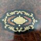 Jewelry box, Napoleon III, nineteenth century, cedar magnifying glass, rosewood, brass