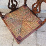 Fireplace corner chair, music chair