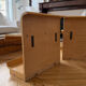 2 tables de chevet en bois