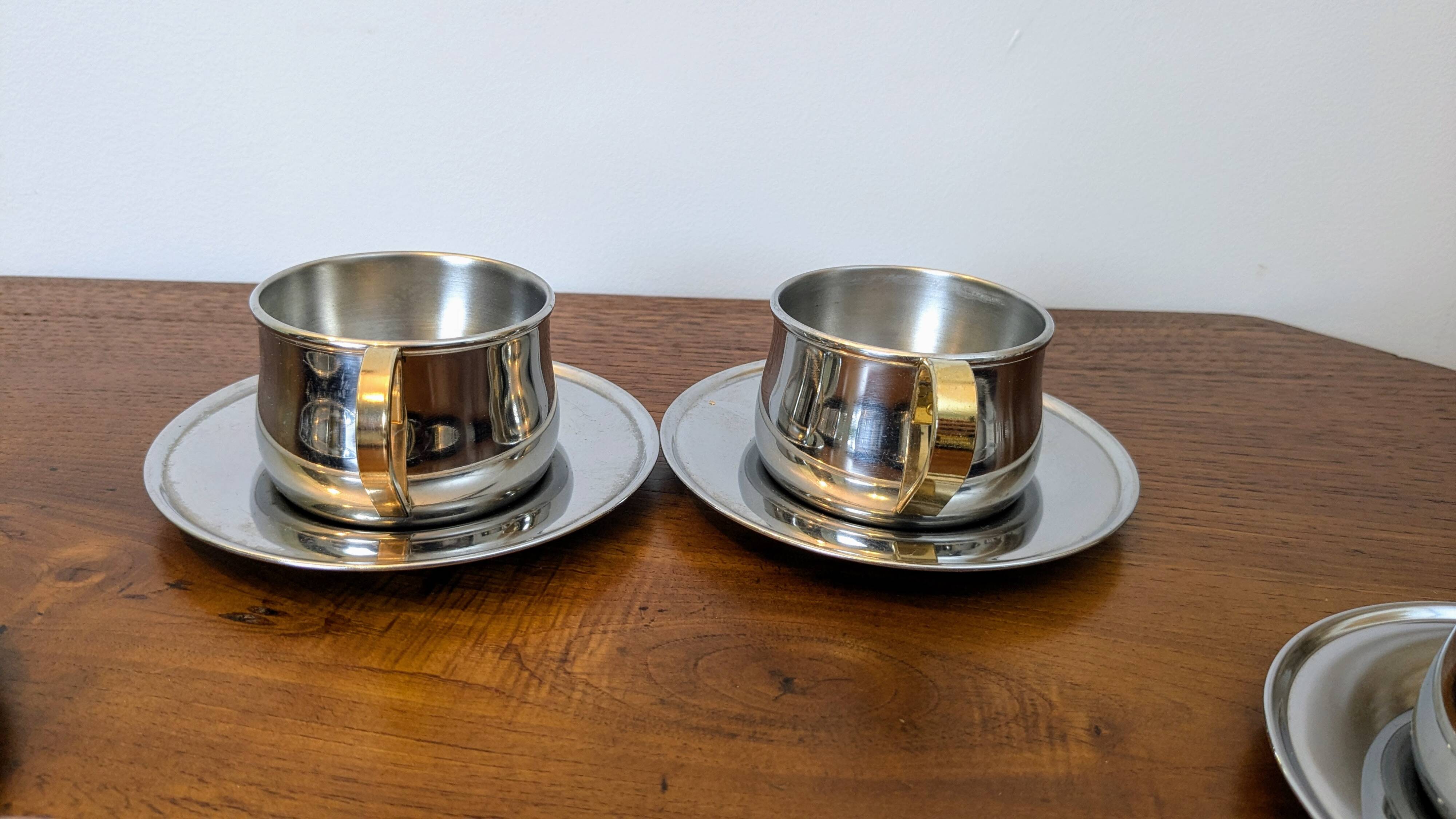 12-piece Italian coffee set by Inoxriv