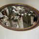 Miroir ovale art déco