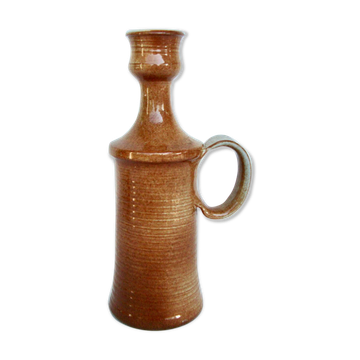 Bouteille pichet vintage en grès