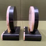 Art Deco-style bookends