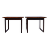 Set of side tables / coffee tables - rosewood - Rud Thygesen - Heltborg Furniture - 1960