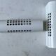 Pair of vintage wall sconces in sheet metal/Perriand/Mategot style.
