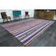 Vintage Turkish Oushak Handmade Wool & Cotton Purple Rug 264x368