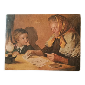 Reproduction d'un tableau la dame