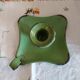 Old enamelled metal cellar rat candle holder