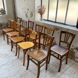 Set 11 Baumann bistro chairs