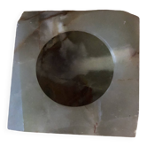 Marbled onyx ashtray