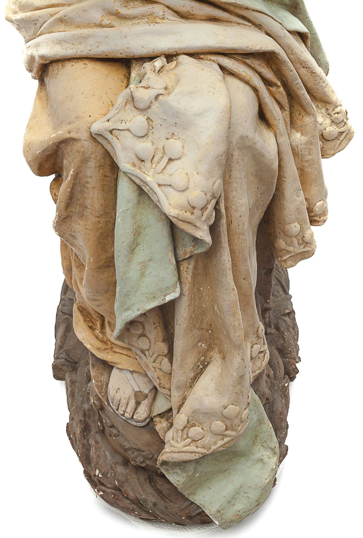 "Vierge à l'enfant" par A. Maeterlinck-Lefebvre