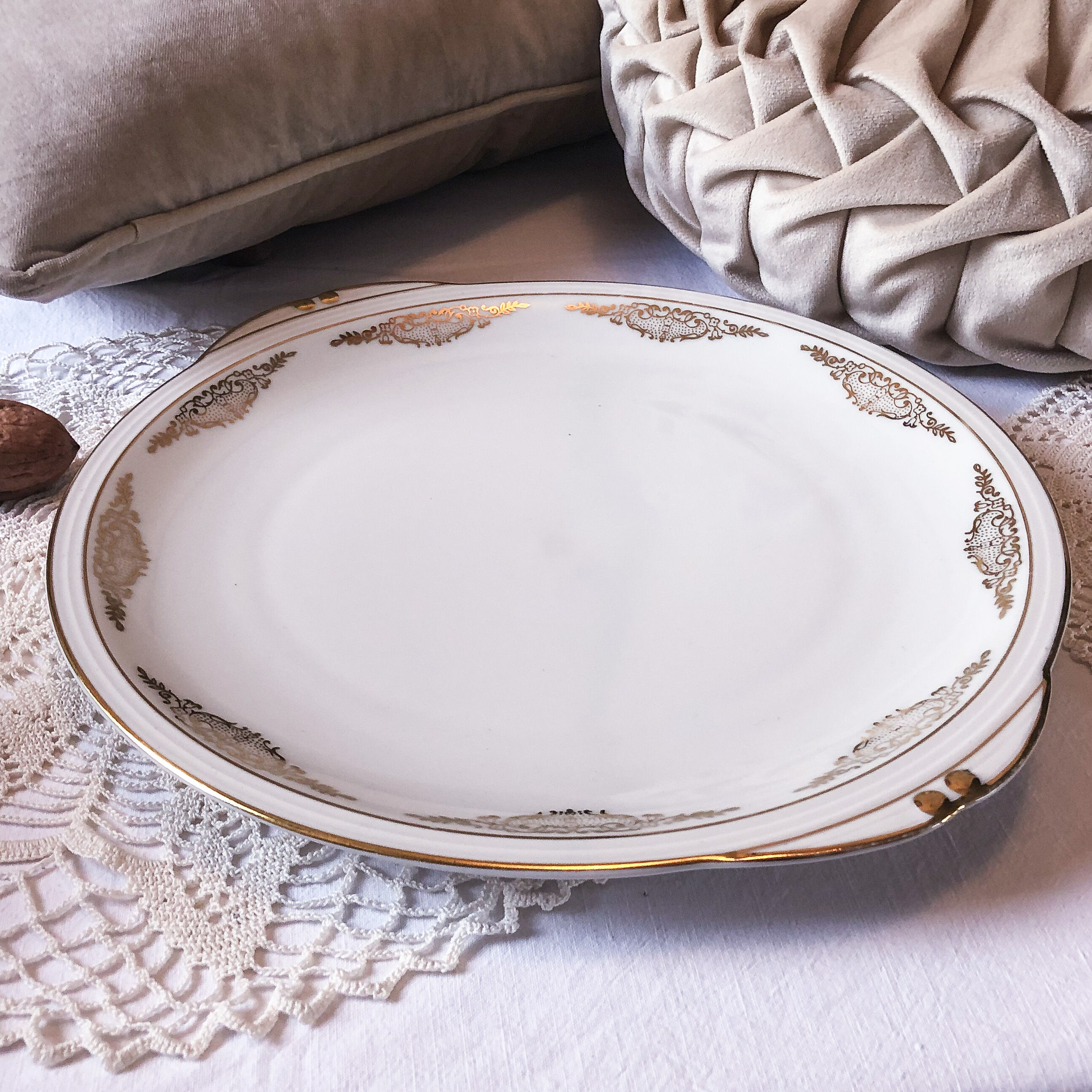 Limoges porcelain dish