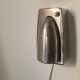 2 appliques murales industrielles aluminium design 1960