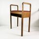 Art Deco hallway chair, Denmark, 1940s.