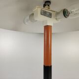 Black mushroom lamp Aluminor years 80