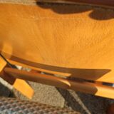 6 Scandinavian wooden chairs