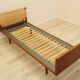 Teak bed, Danish design, 1960s, designer: Hans J. Wegner, manufacturer: Get