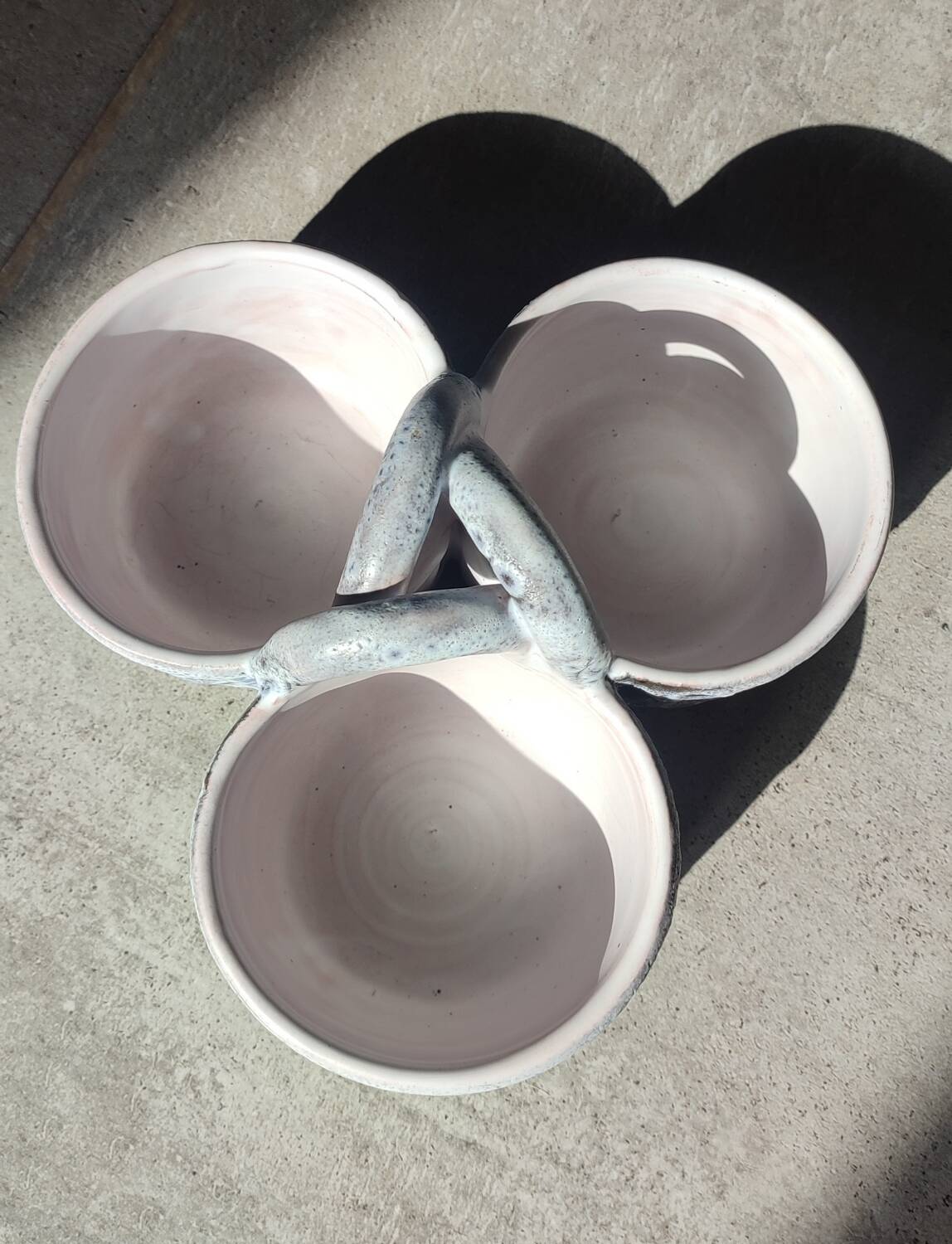 Tripod ceramic bowls by Jean Austruy from the 1950s/60s.