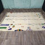 Handmade wool rug Morocco 3 x 2 m