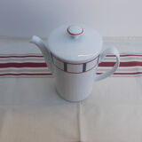 Blue and red Basque coffee maker