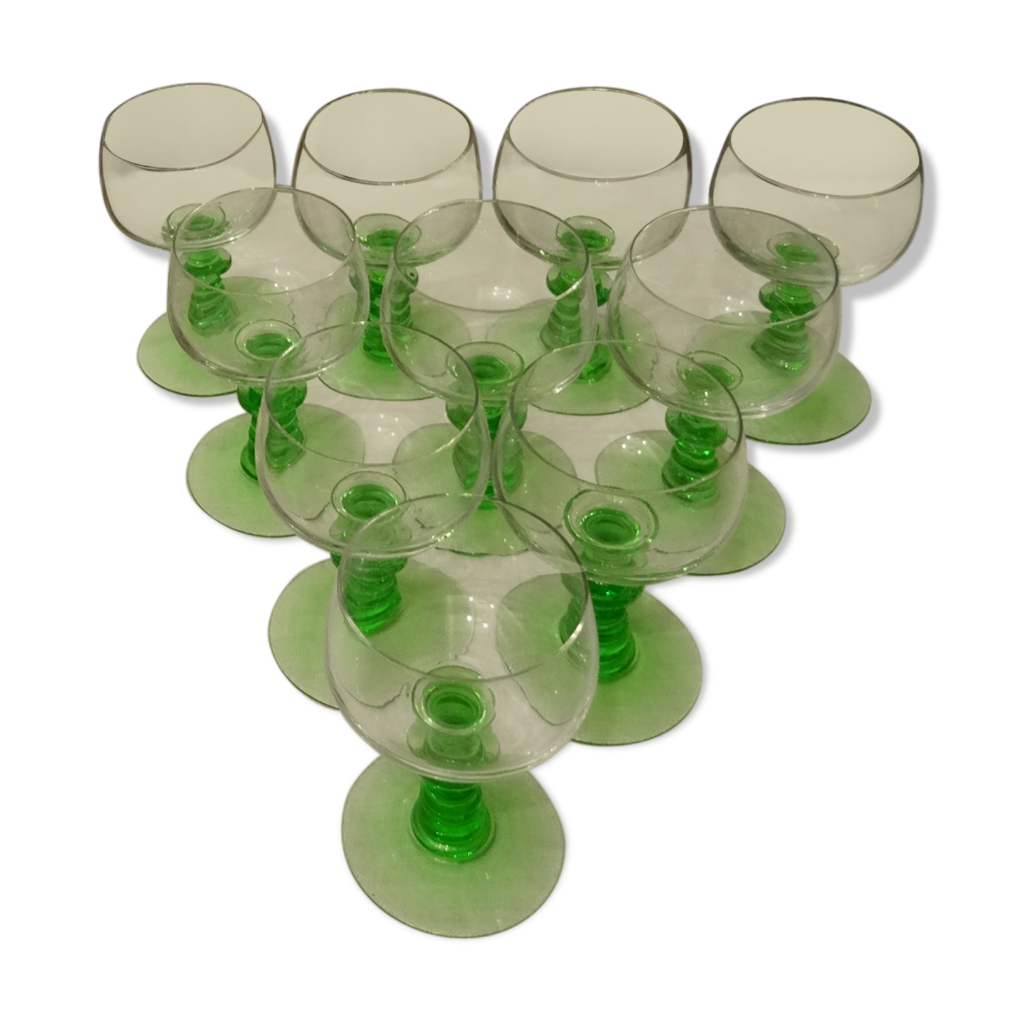10-Pack white wine glasses