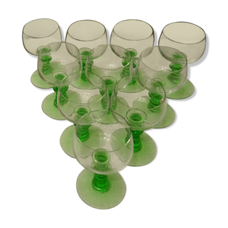 10-Pack white wine glasses