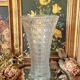 Large vintage glass vase