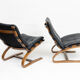 Set of 4 Kangaroo chairs, Westnofa, Norway 1970
