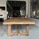 Kingstone Farm Table in Solid Antique Oak - 300 cm long
