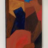 Abstract expressionism painting