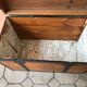 OLD TRUNK EARLY TWENTIETH IN PITCHPIN DOMED SHAPE LARGE MODEL