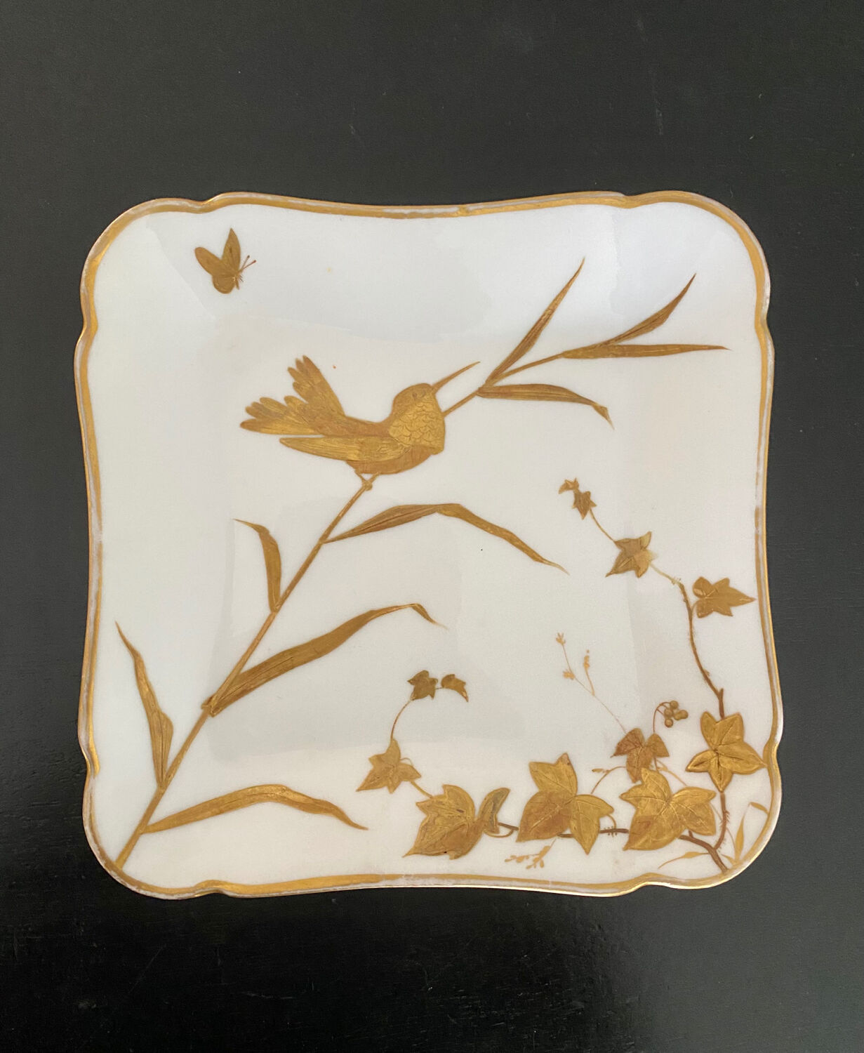 1 Maison Ginori porcelain pocket tray